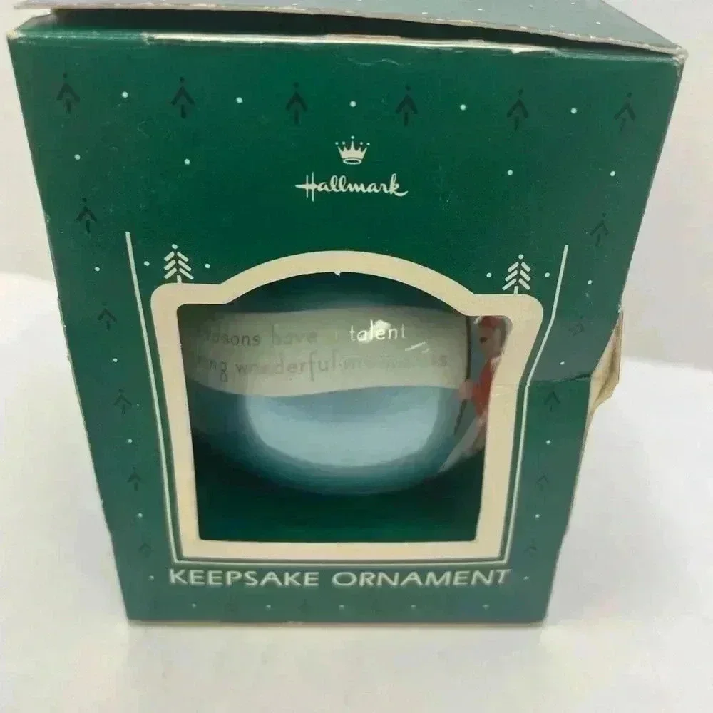 Hallmark keepsake glass