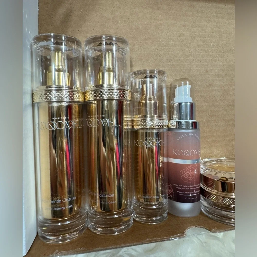 Organic Rose Skin Care Full Set KOQODEL Wkin Care