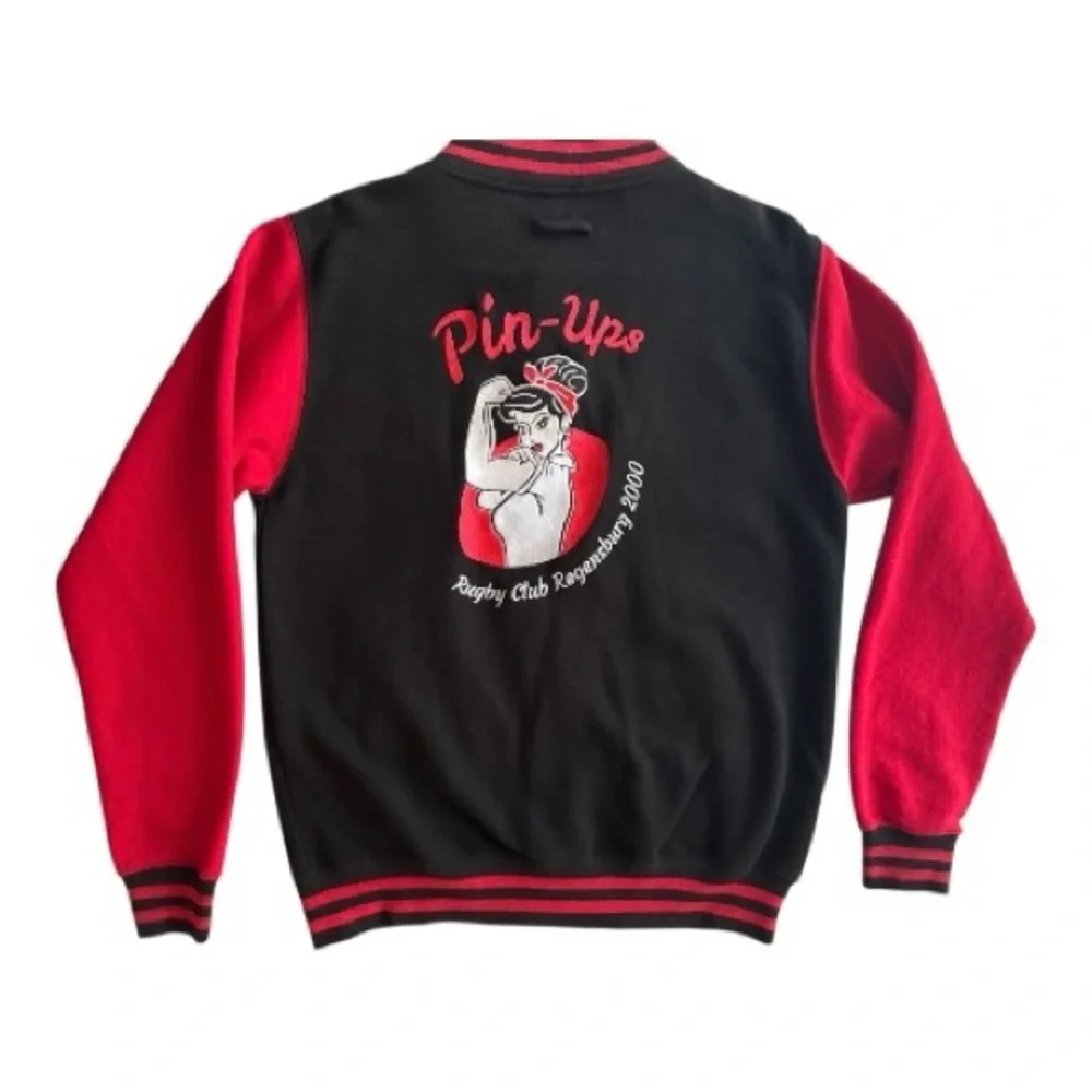 Valentines Pin Up Varsity Jacket‎