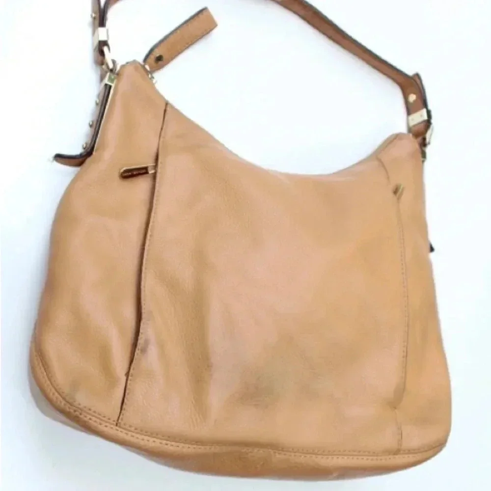 Michael Kors leather hobo bag