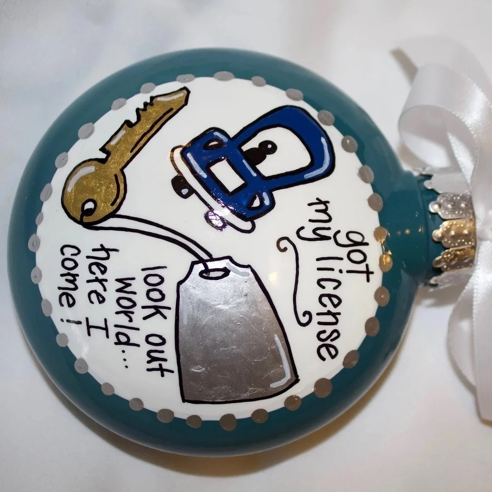 Handmade christmas ornament