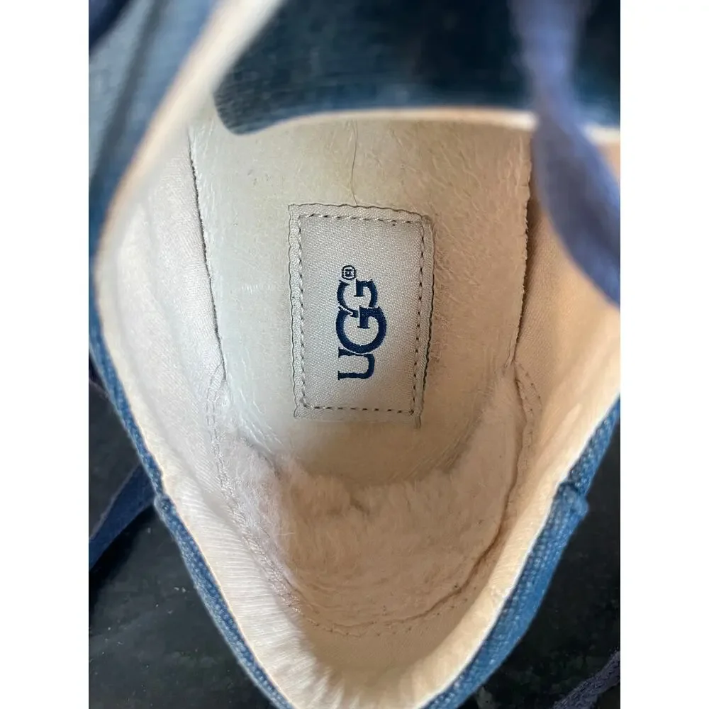 UGG navy canvas