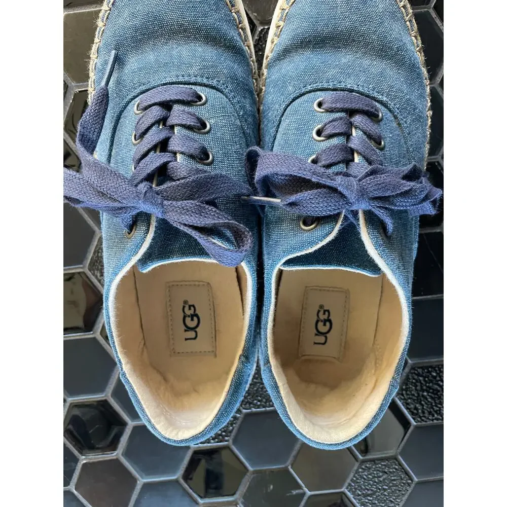 UGG navy canvas