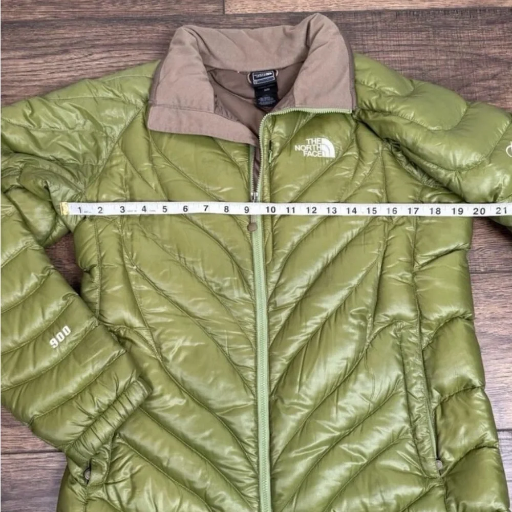 The North Face olive green