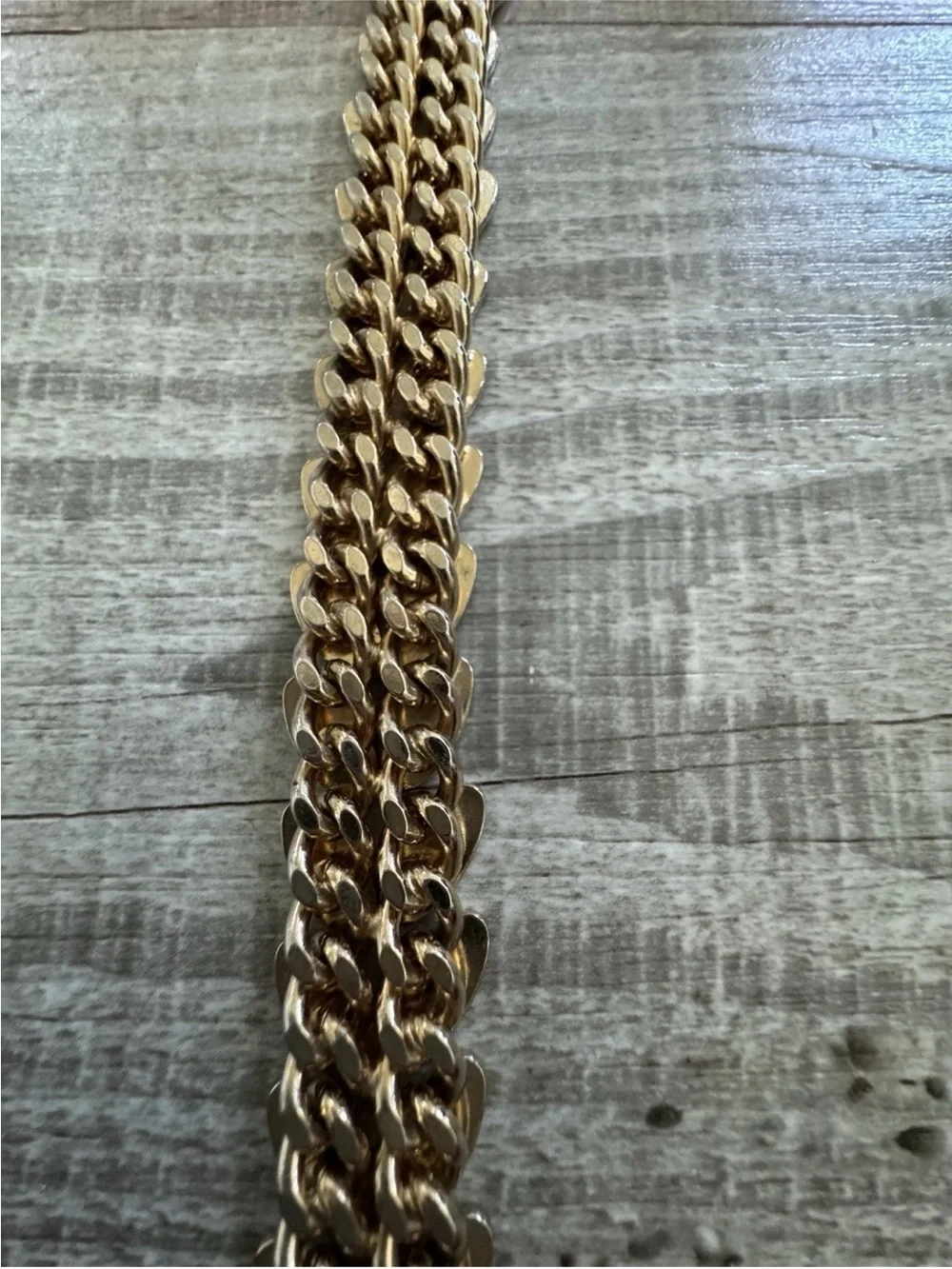 Gold Leaf-Link Women's Bracelet