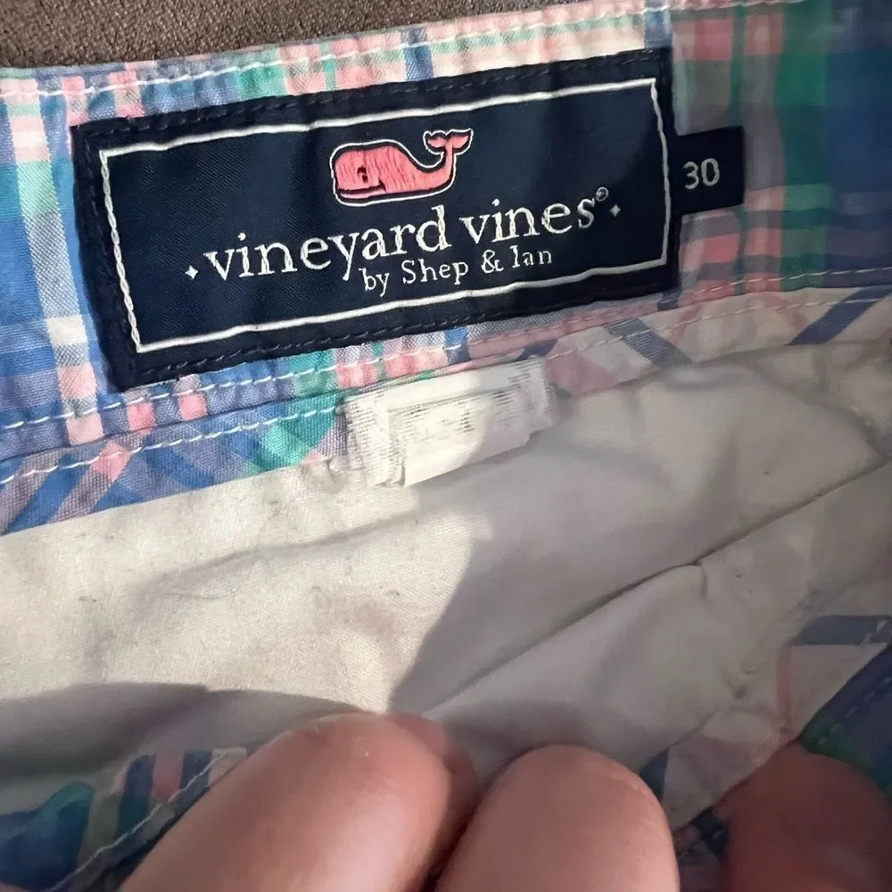 Vineyard Vines vibrant plaid
