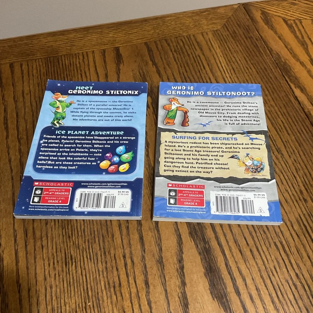 Scholastic exciting geronimo