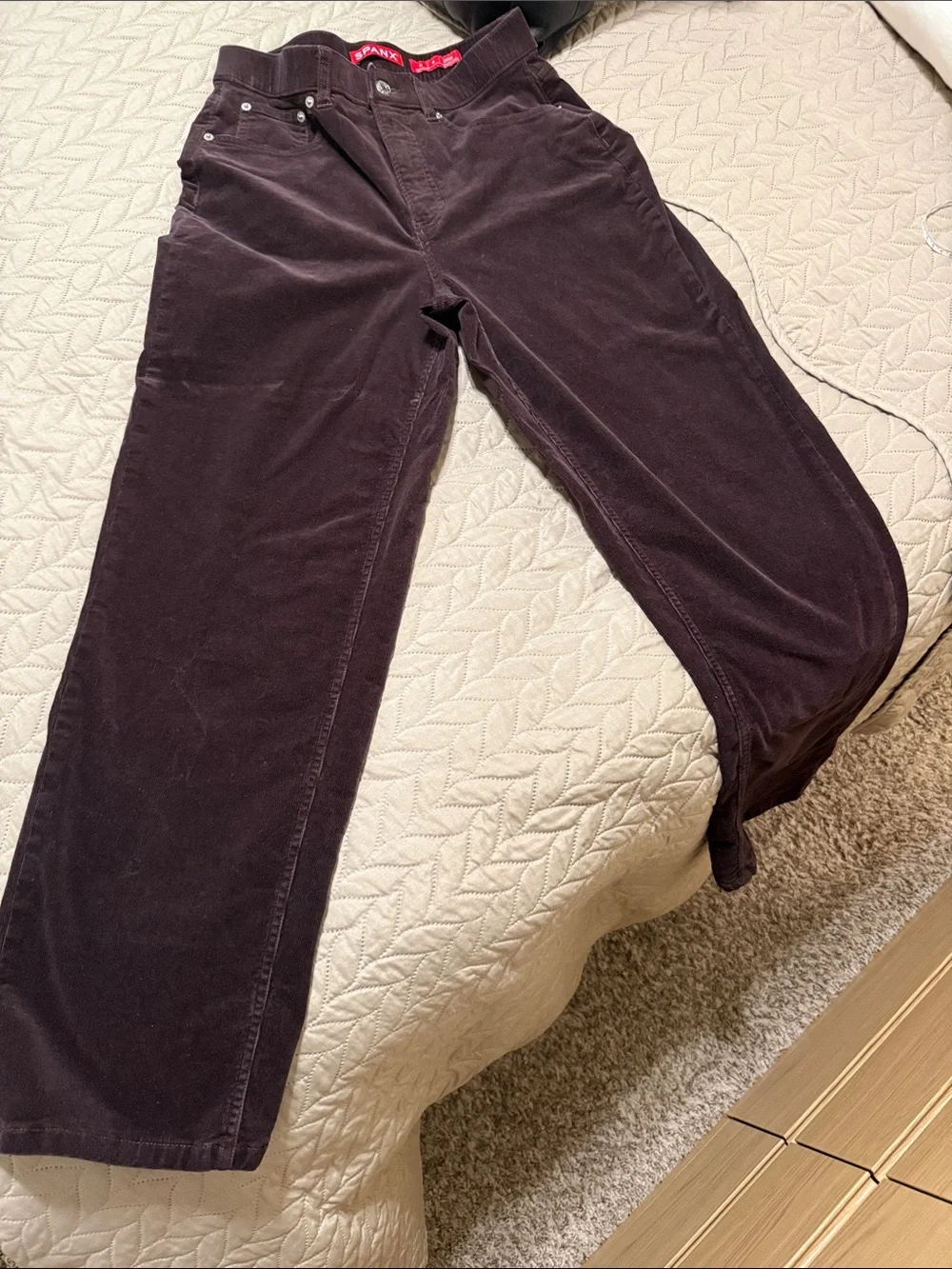 SPANX Corduroy 90s Straight Leg Jeans