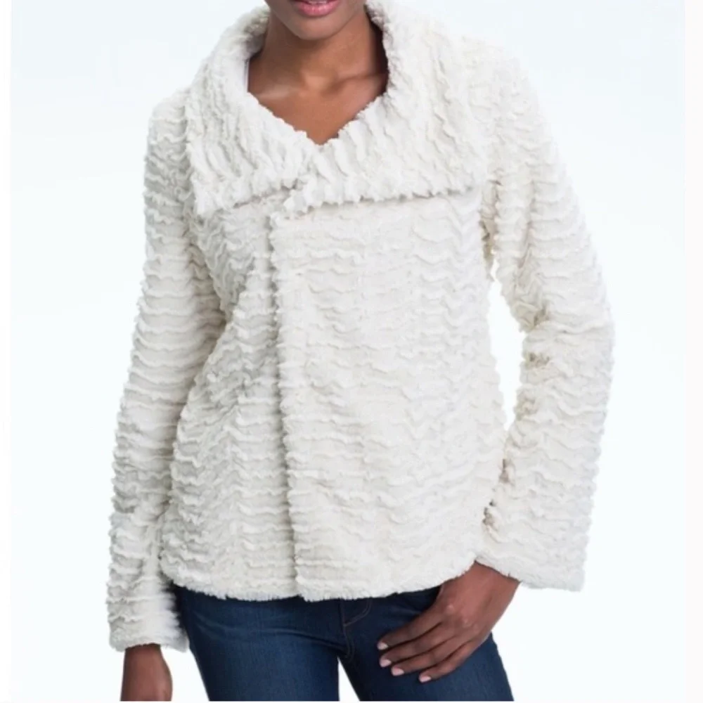 Patagonia Pelage Faux Fur Ivory Jacket