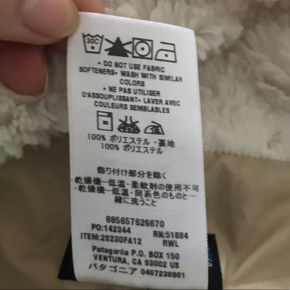 Patagonia pelage faux