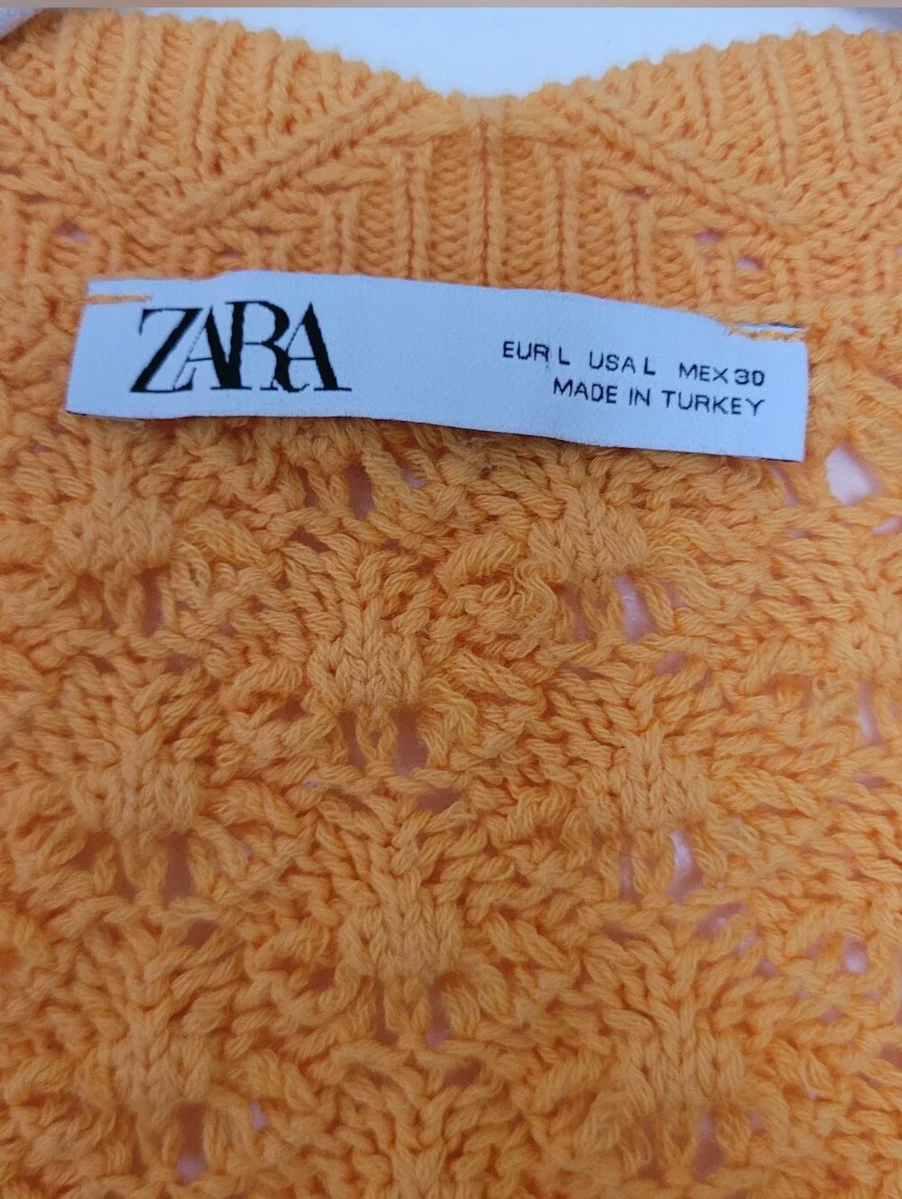Zara open knit