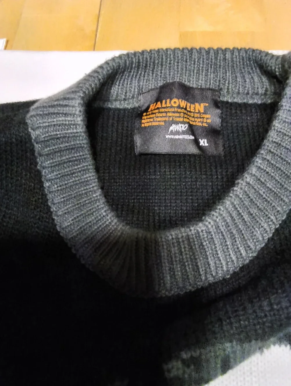Mondo - Halloween Graphic Knit Sweater - Size XL