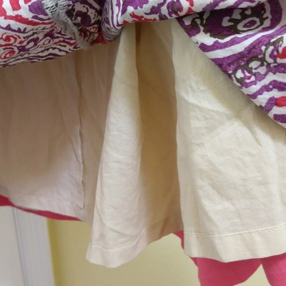 Pleated Lined A-Line Midi Skirt - Sz‎ 6