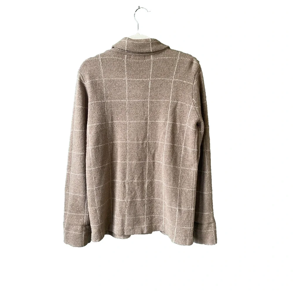 Womens Cardigan Size Small Lambswool Casual Grandma Core Preppy Office Sweater