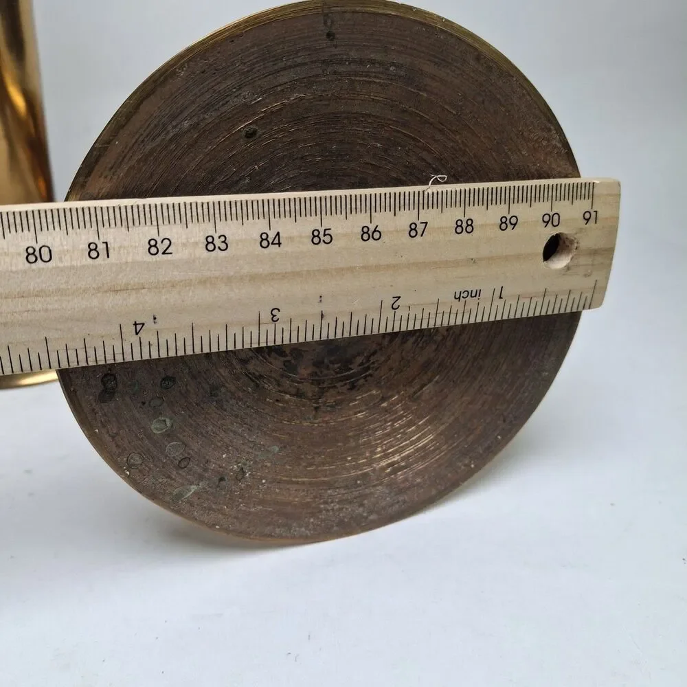 Unbranded brass candle
