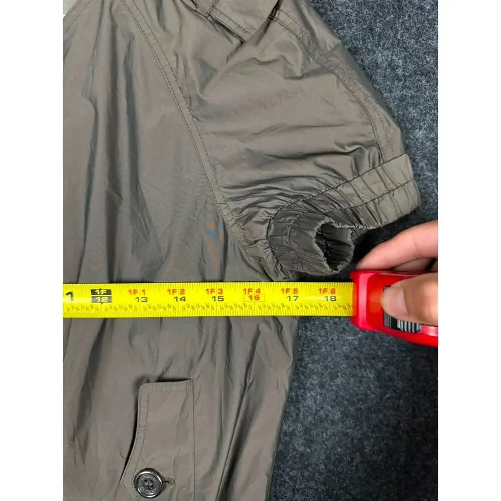 Burberry London Womens Olive Short Sleeve Zip Jacket Bolero Nova Check UK 10 US
