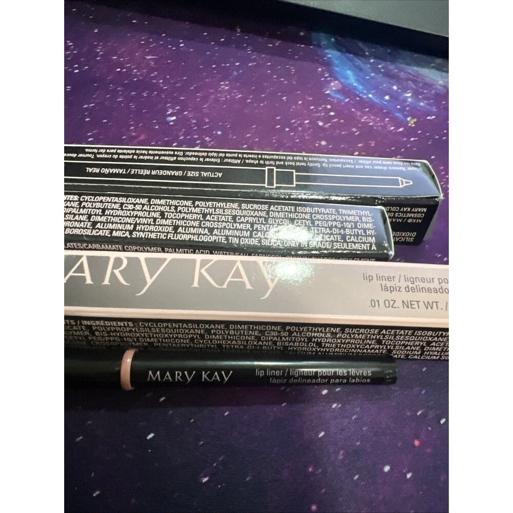 3 Mary Kay Twist Up Lip Liner Light Nude Full Size 0.01 oz New  Discontinued