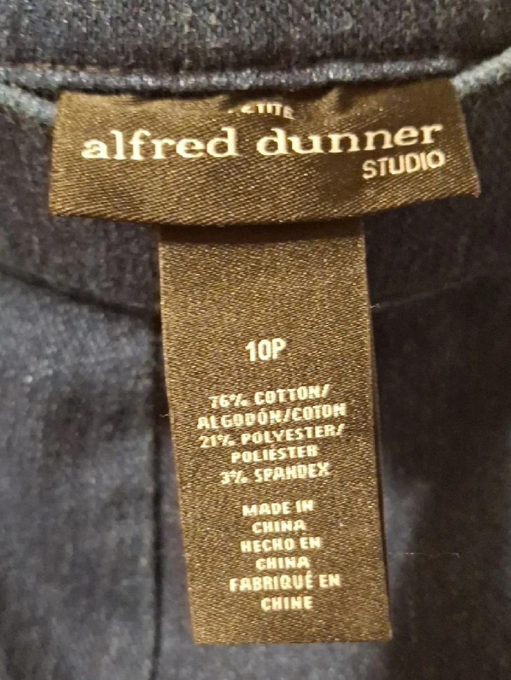 Alfred Dunner movement pants