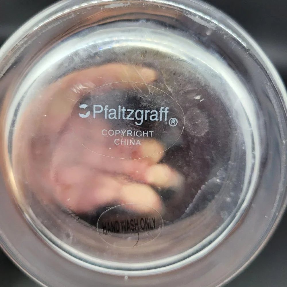 Pfaltzgraff clear carafe
