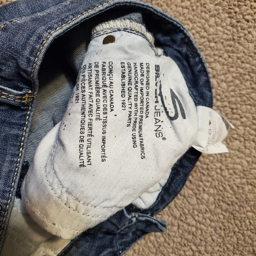 Silver Jeans silver denim