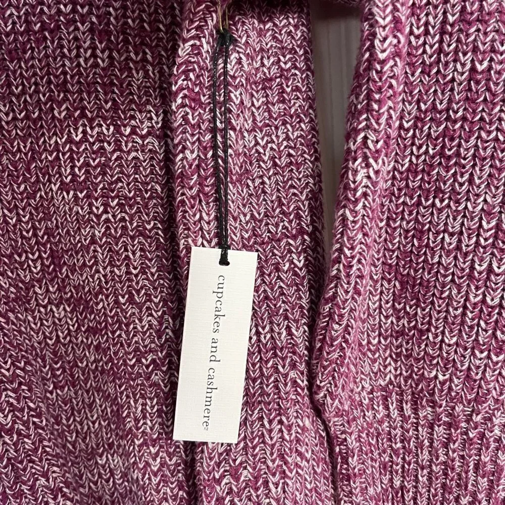 cupcakes & cashmere knit mock chunky