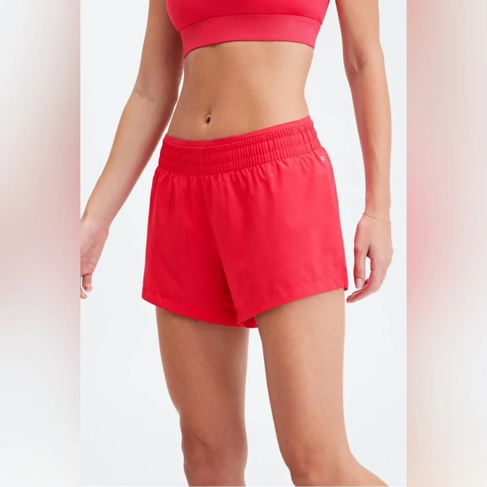 Fabletics Breathe‎ Mid-Rise Run Short women’s pink size 2XL shorts