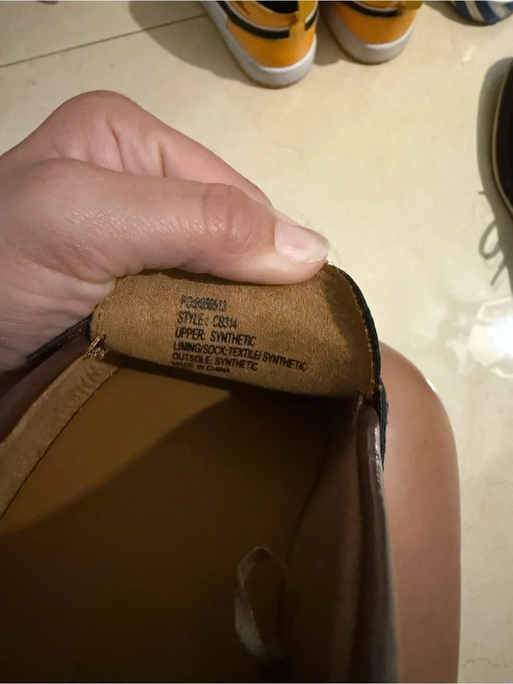 J. Crew polished brown
