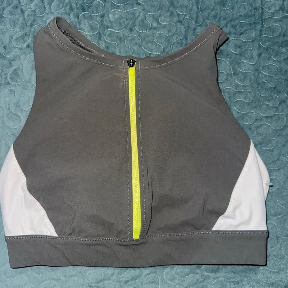 Athleta zip front