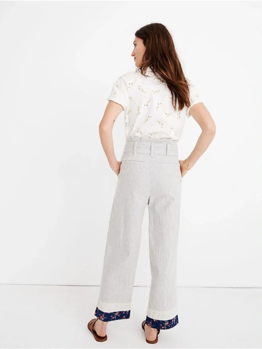 Madewell cloth flower very