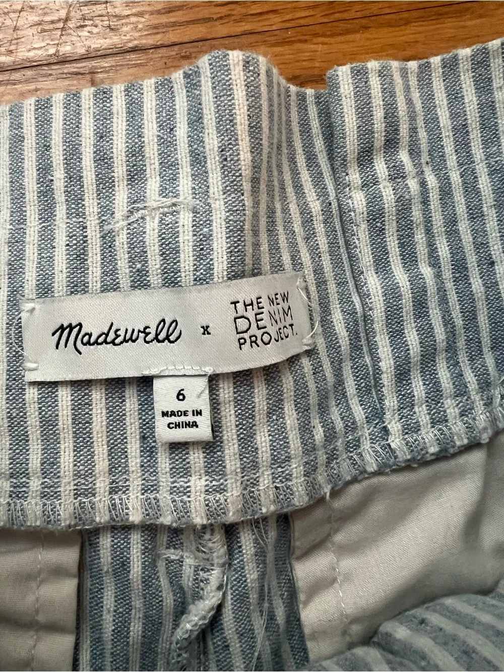 Madewell striped no