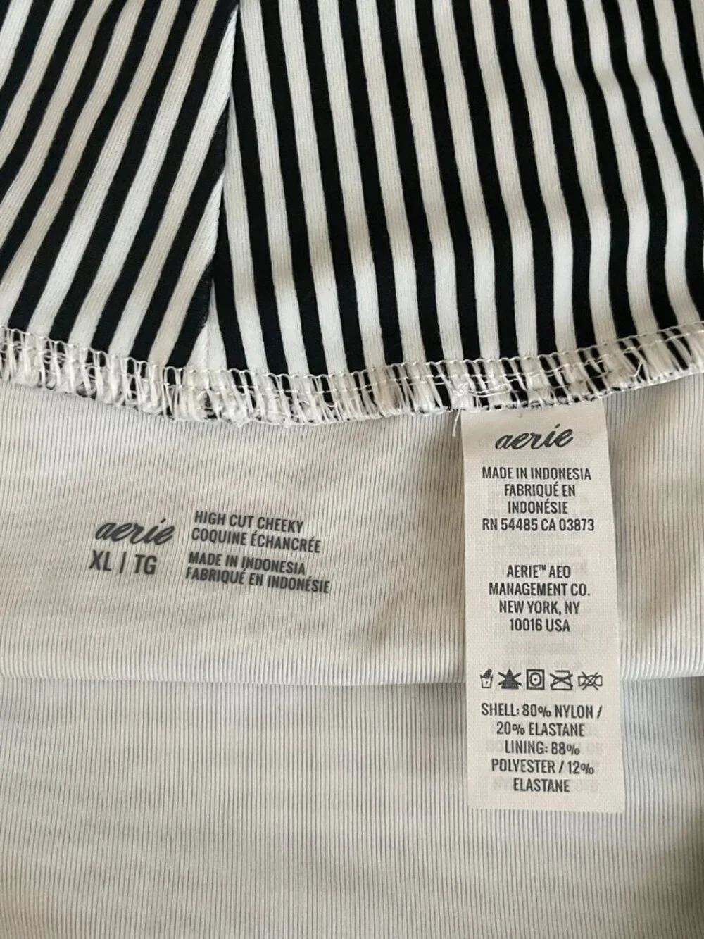 aerie bottoms measurements