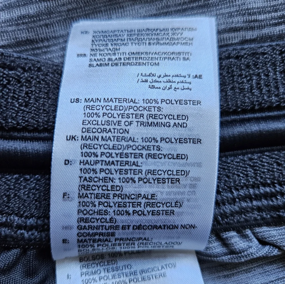 adidas shorts size