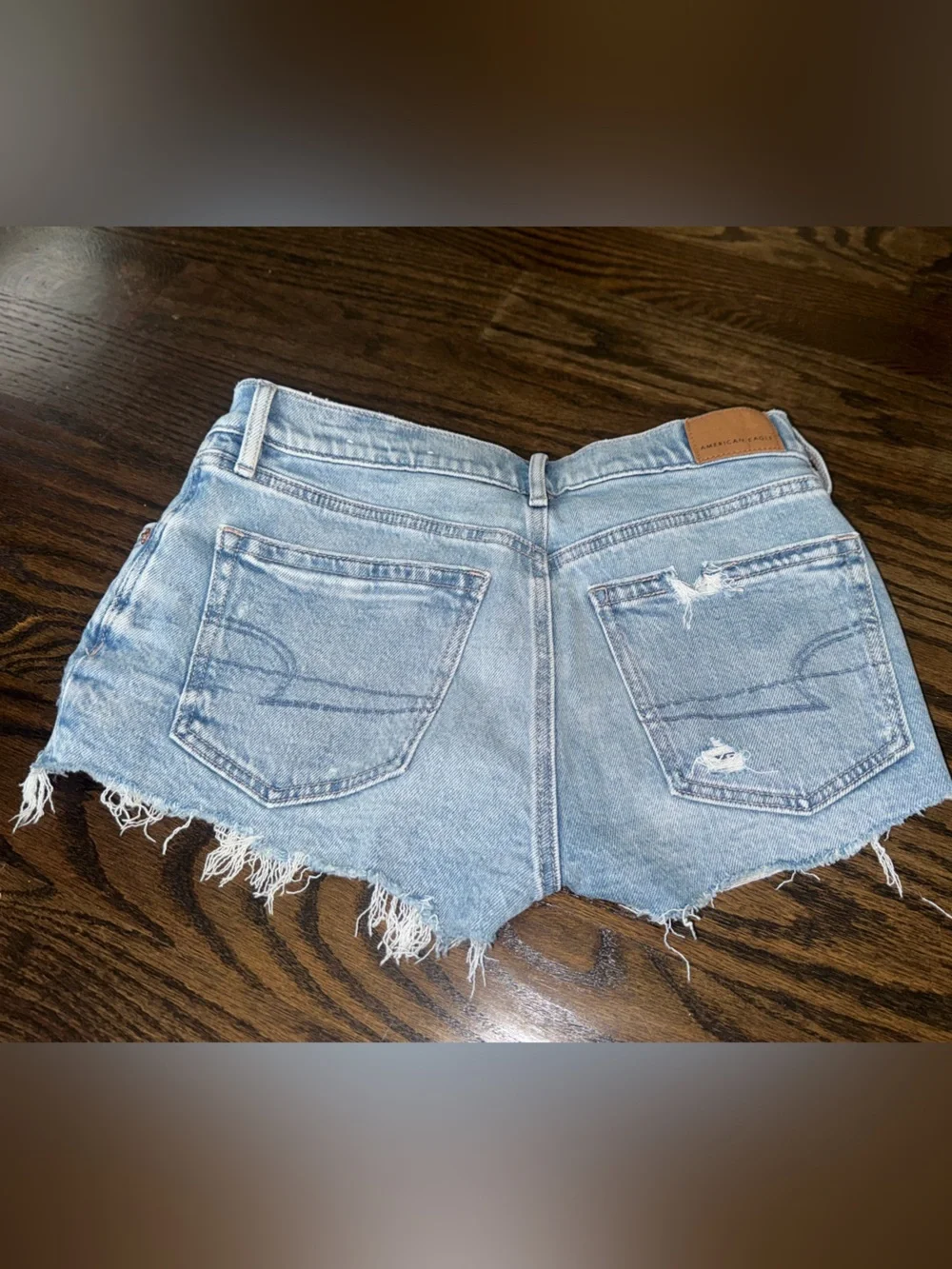American Eagle Outfitters distressed classic frayed