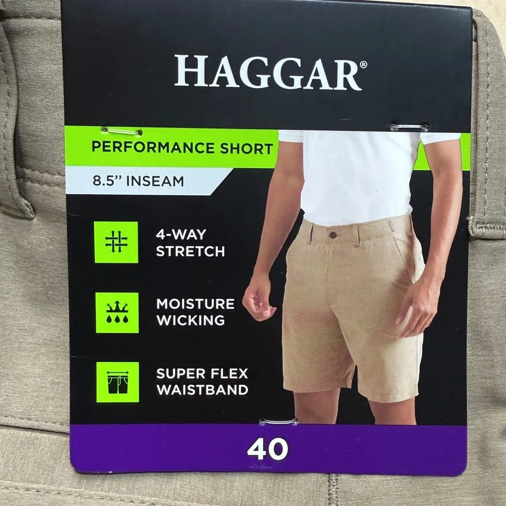 Haggar performance shorts