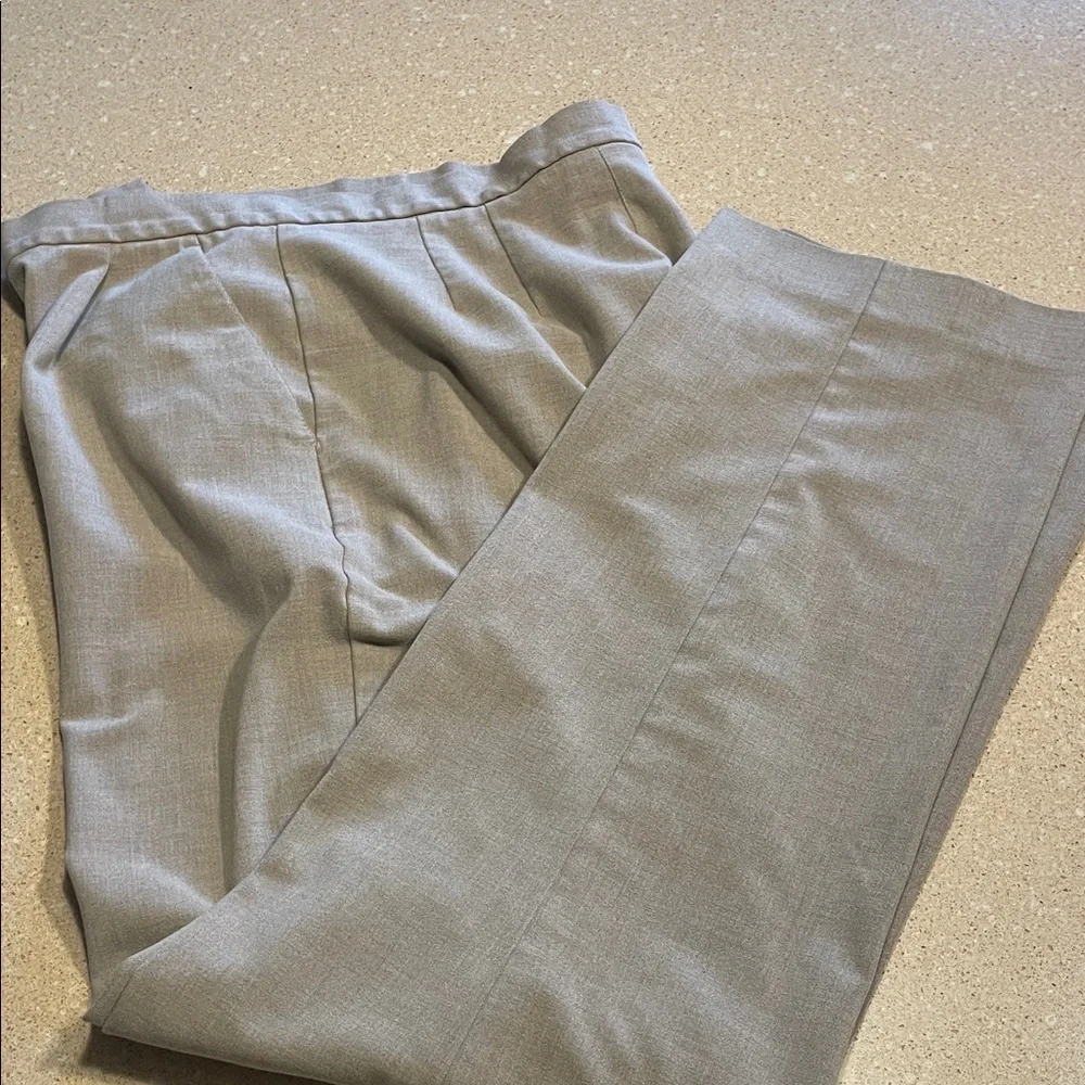 Liz Claiborne Straight Leg Dress Pants in Light Tan