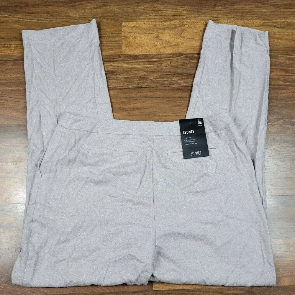 Jones New York Sydney Classic Straight Leg Womens Pants SZ14