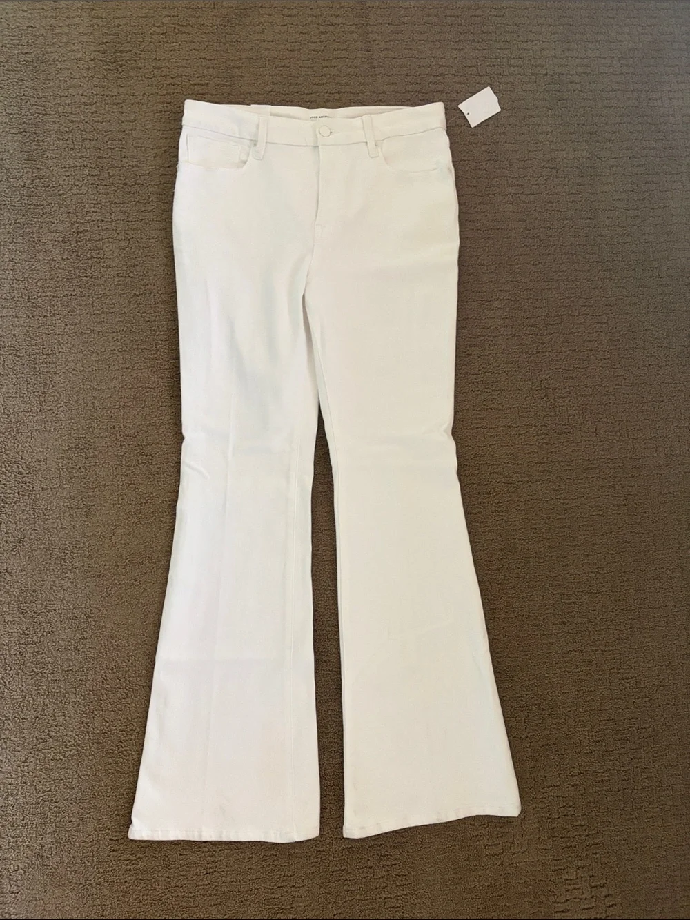 Good American White Jeans - Clean High-Rise Style