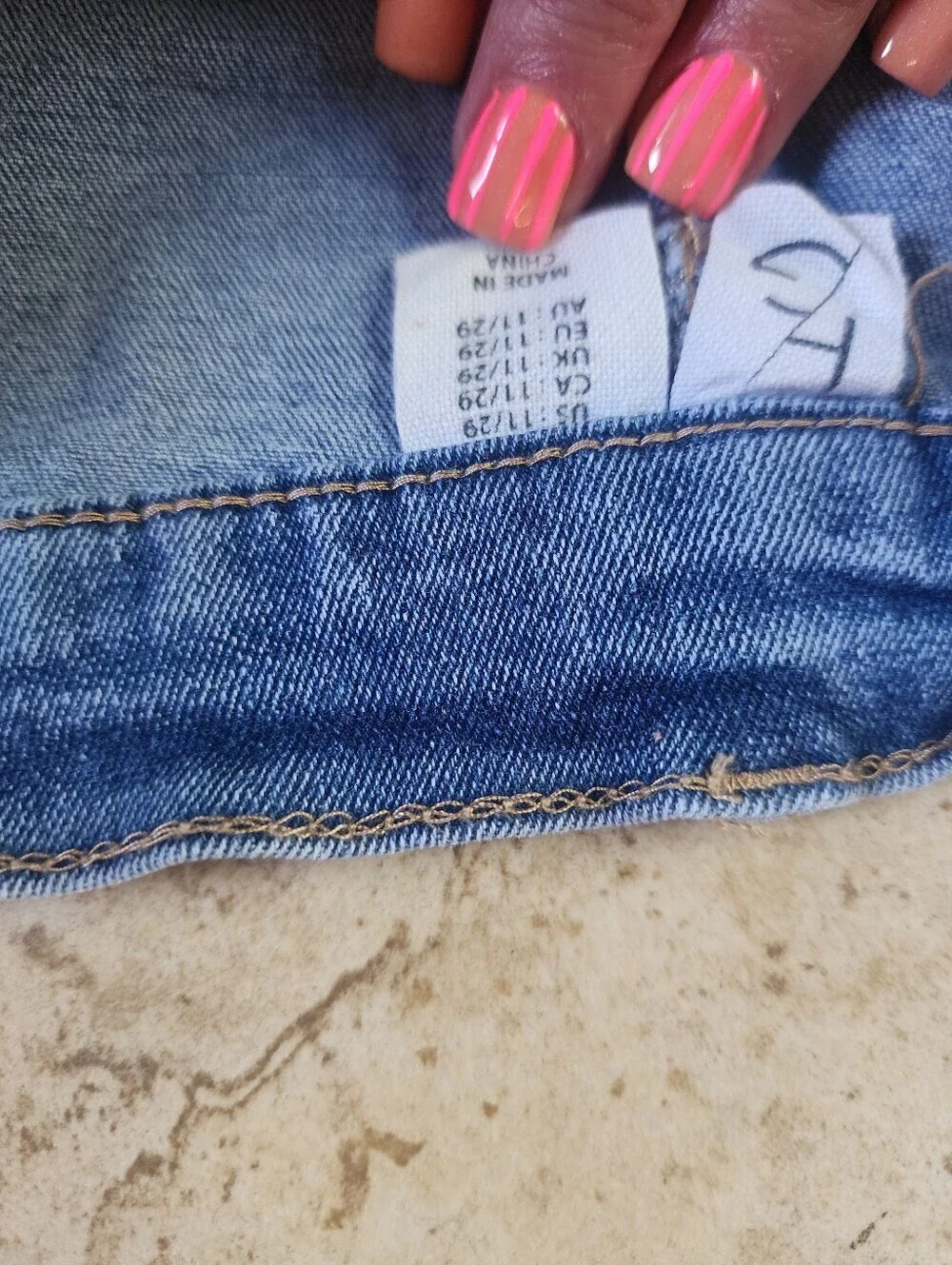 Happily Grey loops blue midi