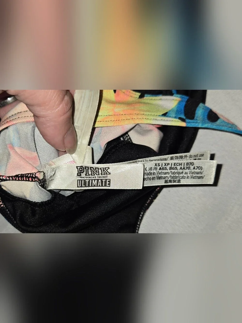 PINK Victorias Secret both bras