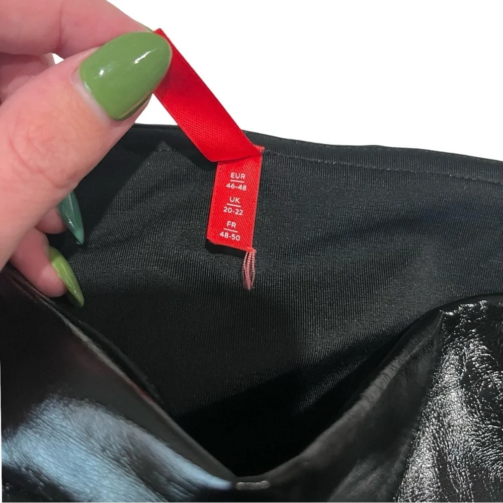 SPANX faux leather
