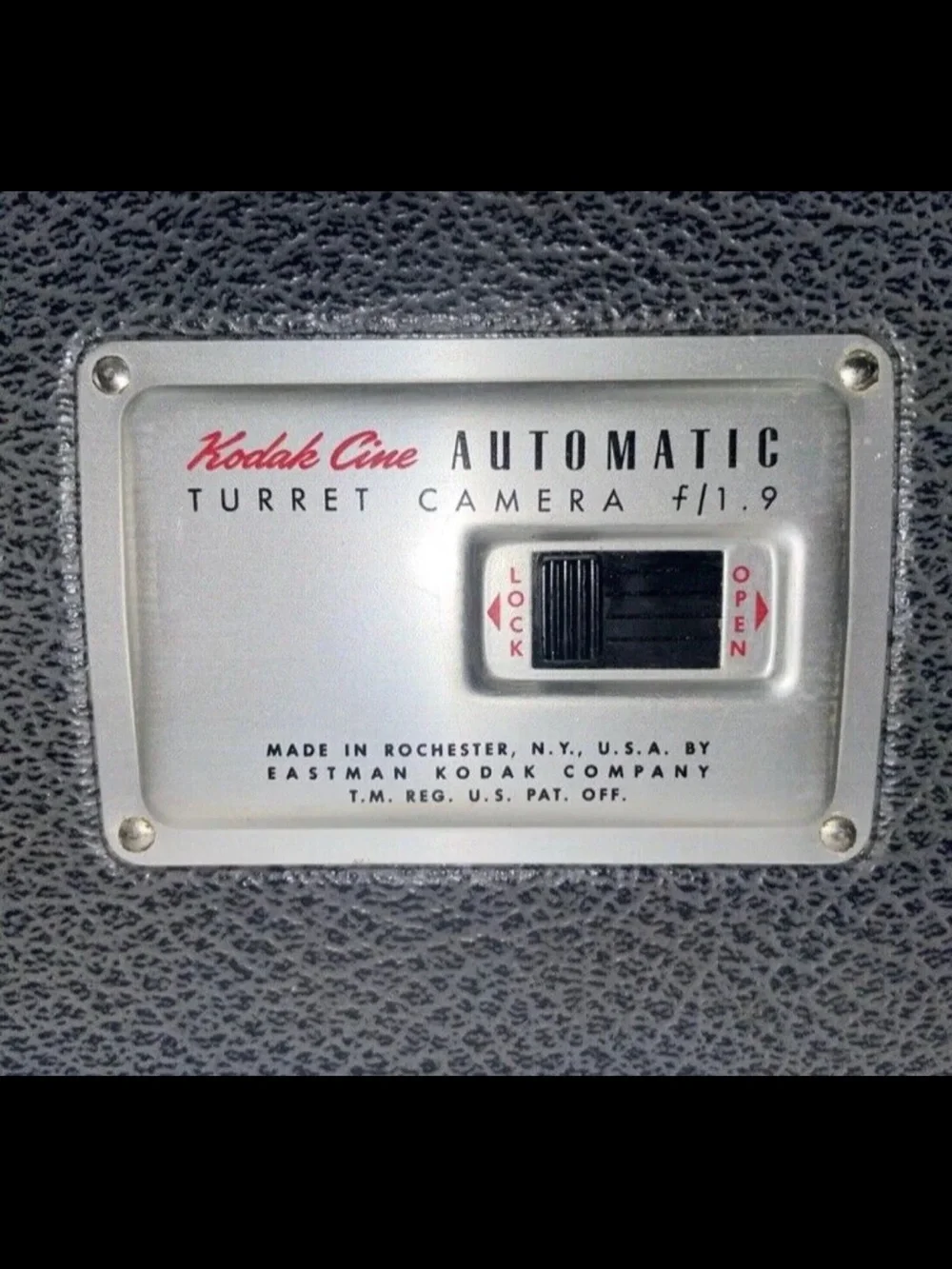 Kodak turret f1