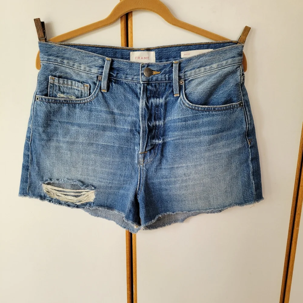 Frame Denim 25 distressing 100%