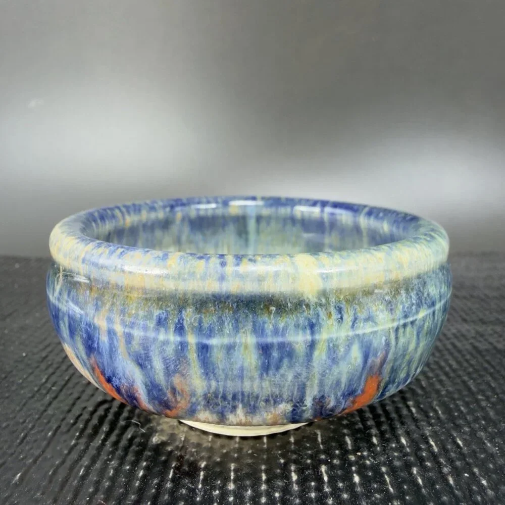 Hand Made Stoneware Pottery container salt