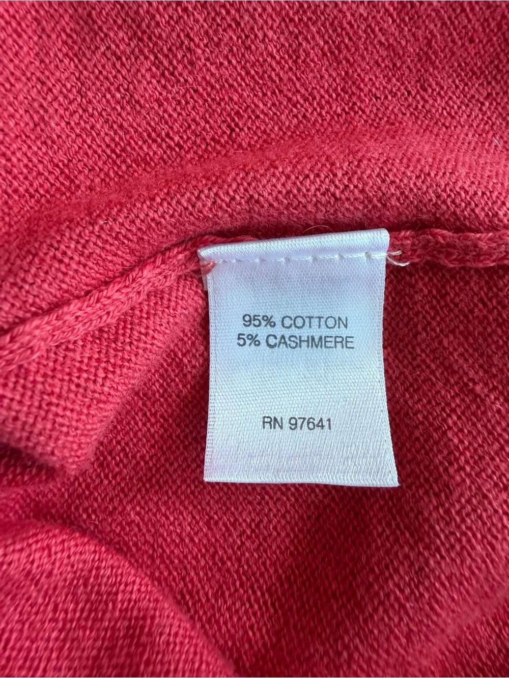 J. Jill knit cardinal tags