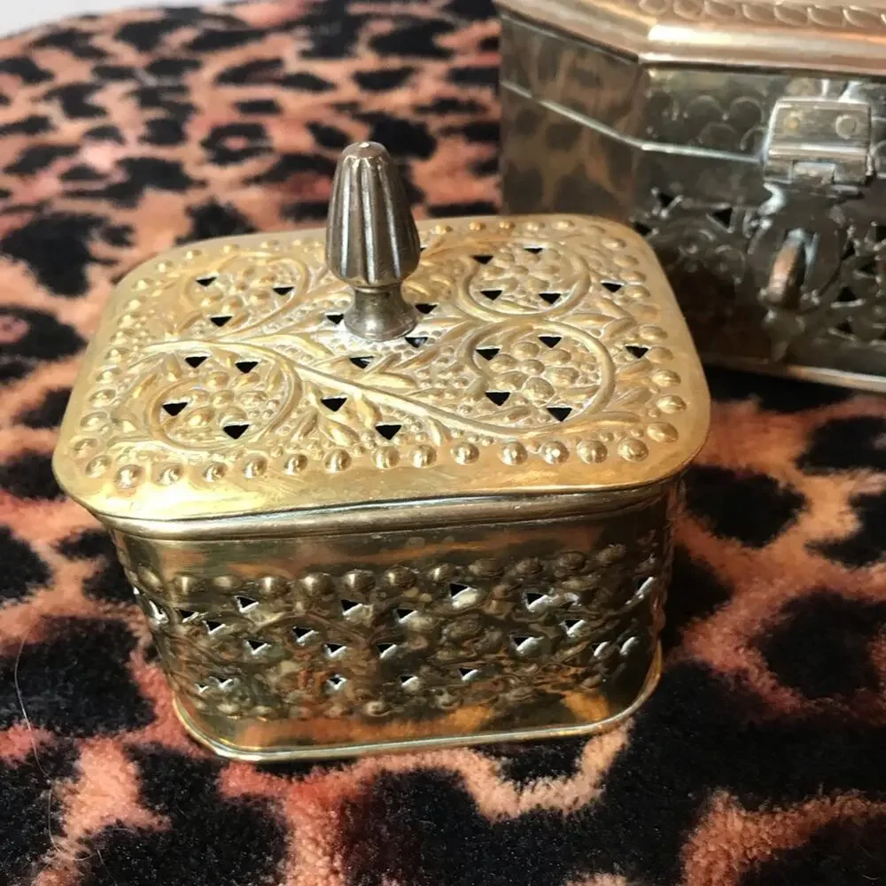 Vintage two brass