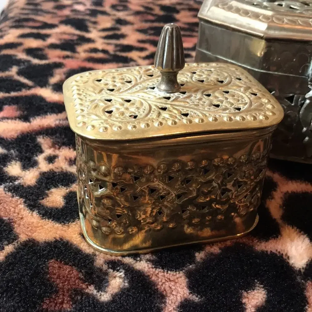 Vintage two brass