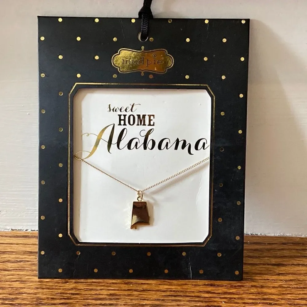 𝅺MUDPIE Alabama‎ State Necklace