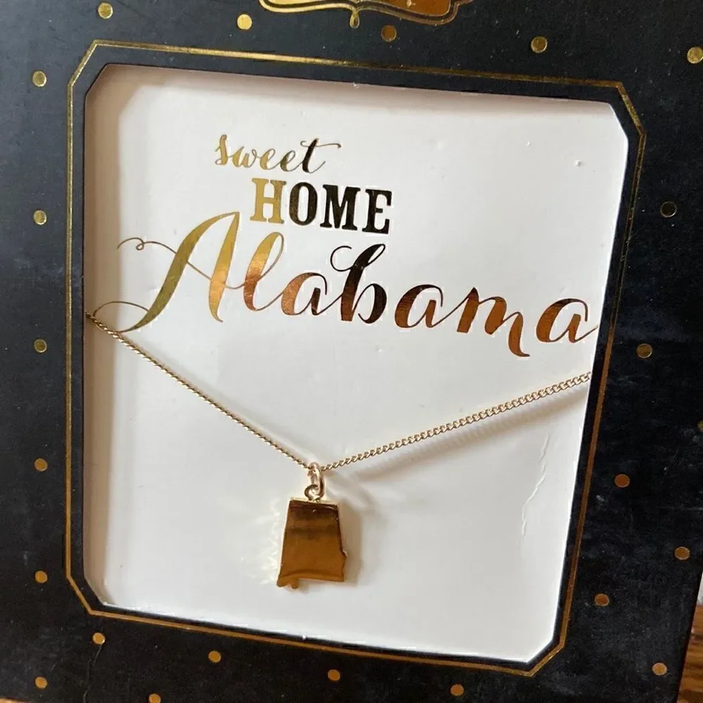 𝅺MUDPIE Alabama‎ State Necklace