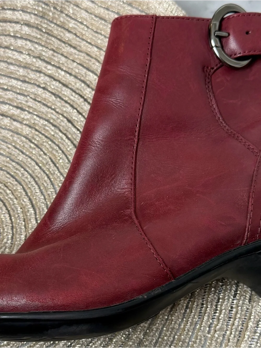 Dansko distressed baddie roughly