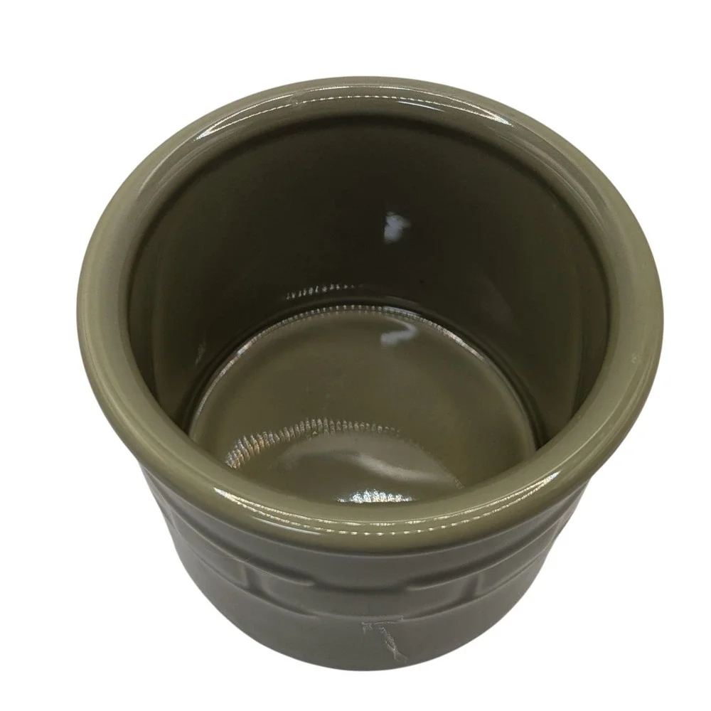Longaberger pottery crock